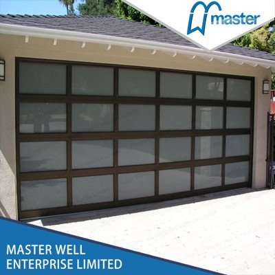 Aluminum Frosted Glass Garage Door From China Manufacturer