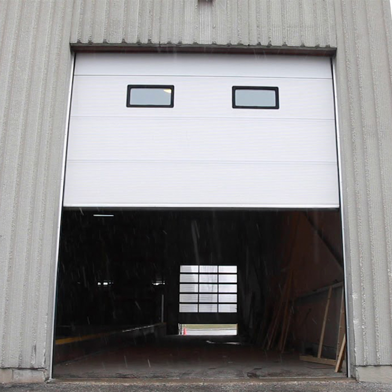 Electrical Galvanized Steel Secure Insulated High Speed Industrial Doors W 
