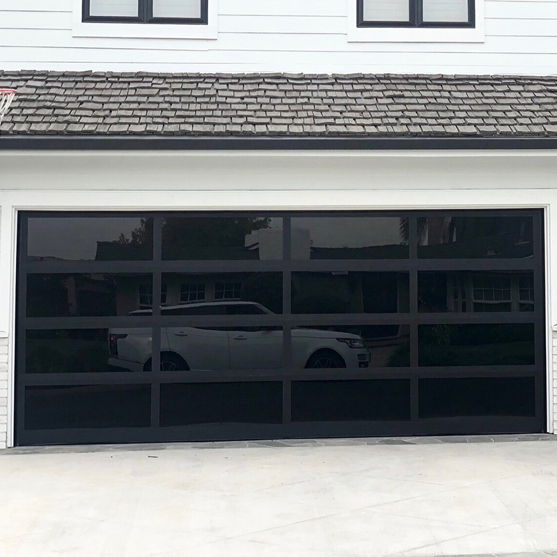 Insulated Aluminum Glass Garage Door, Can Glass Garage Doors Be Insulated
