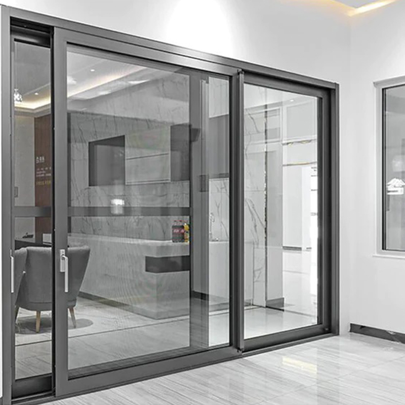 Aluminum Glass Sliding Door Interior Pocket Door