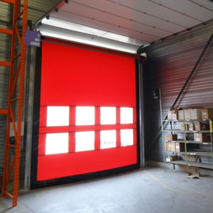 Internal High Speed PVC Self Repairing Zipper Interior Doors