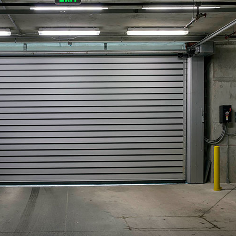 Airtight Garage Security Aluminum Spiral High Speed Hard Fast Rolling Doors