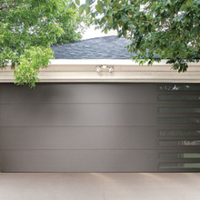 Electric Commercial Insulated Security Galvanized Steel Sandwich Overhead Garage Doors with Glass 