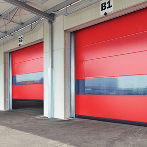 Insulated Commercial High Speed PVC Roll Up Doors