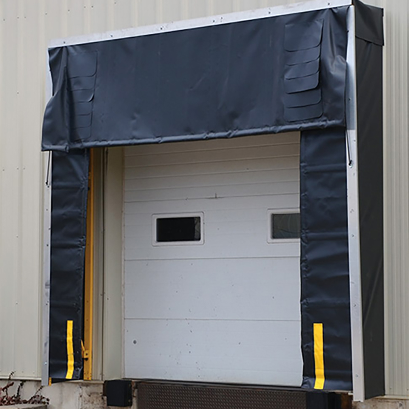 Mechanical Pvc Cushion Rigid Dock Shelter