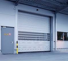 Easy Operational Factory Sound Proofing PU Foam Spiral High Speed Hard Fast Roller Doors