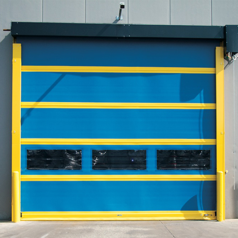Automatic Commercial High Speed PVC Shutter Doors