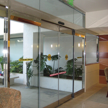 Commercial Glass Sliding Door