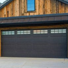 Automatic Commercial Security Steel Roll Up Garage Doors with Windows