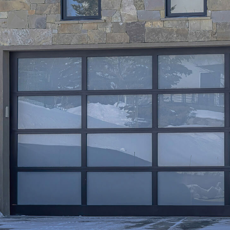 10x10 Modern Insulated Glass Alumium Garage Door from China