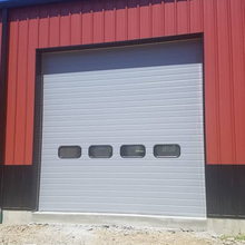 Electrical PU Sandwich Panel Secure Insulated High Speed Industrial Doors 