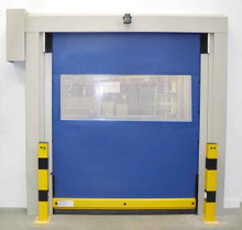Automatic High Speed PVC Self Repairing Zipper Ware House Doors