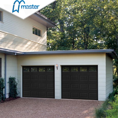 Motor Drive Residential Insluted Steel Sectional Garage Doors With