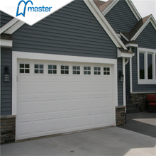 Residential Insluted Steel Side Sliding Sectional Garage Doors with Windows
