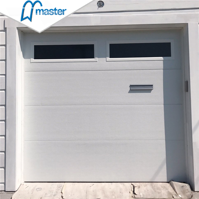 Universal Remote Residential Quiet Aluminum Sectional Garage Doors with Windows