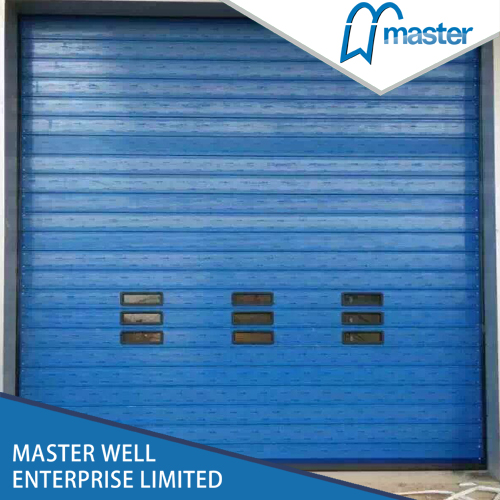 Easy Operational Factory Sound Proofing PU Foam Spiral High Speed Hard Fast Roller Doors