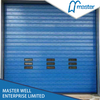 Easy Operational Logistics Sound Proofing PU Foam Spiral High Speed Hard Fast Rolling Doors