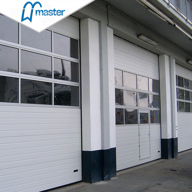 Electrical Electrical Steel Vertical Lift Industrial Doors with Entry 